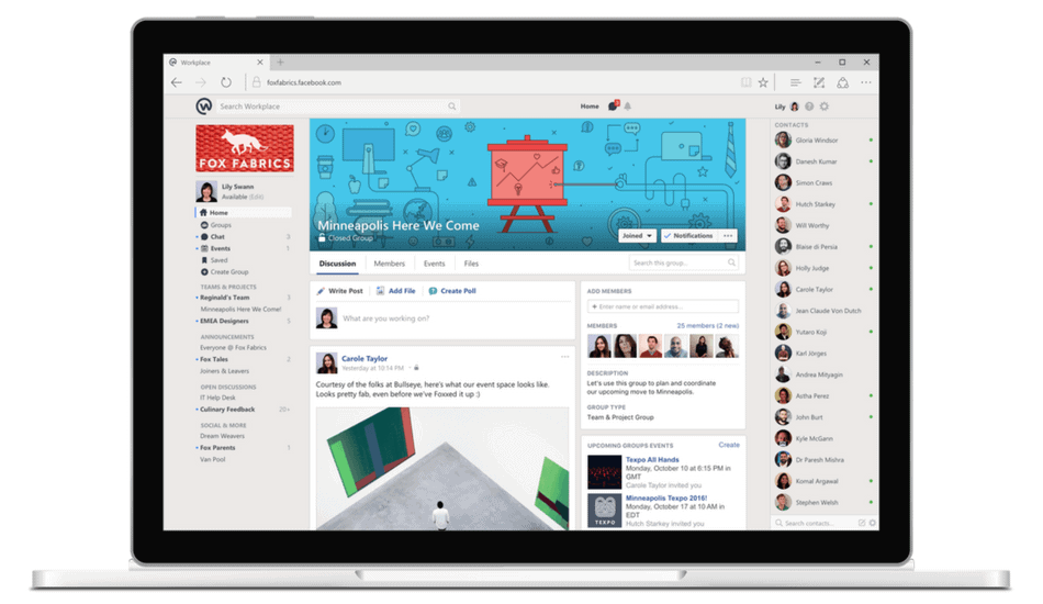 workplace by facebook