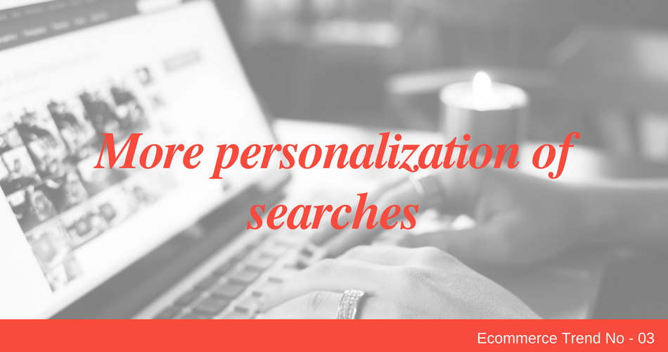 More personalization of searches