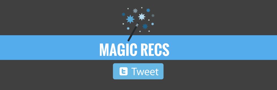 magicrecs helps you find out the tweets