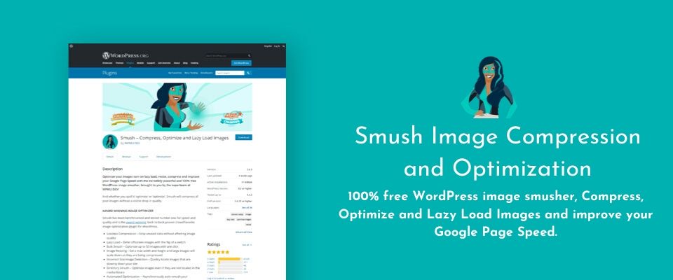 Most popular image optimization plugin