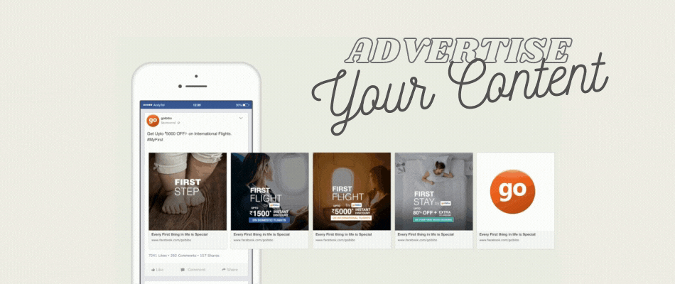 how should you advertise your content