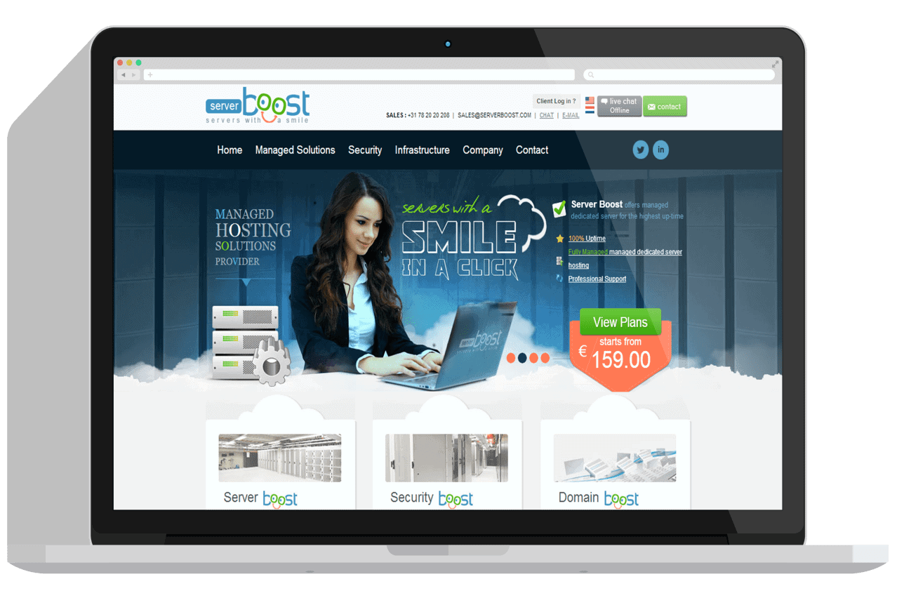 serverboost case study Image hover effect image