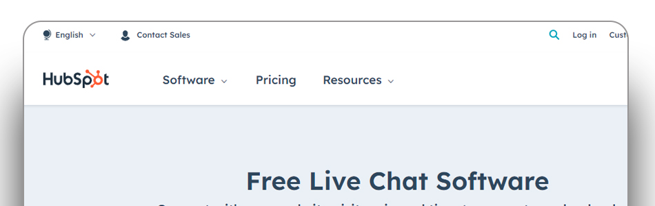 hubspot live chat