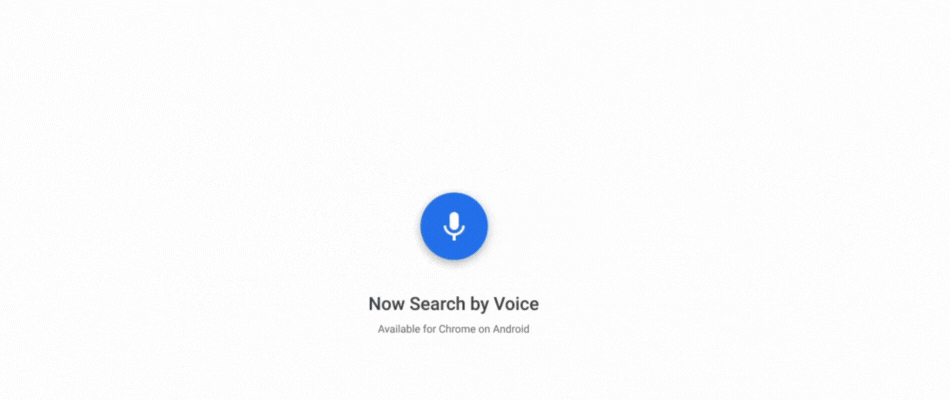 voice search