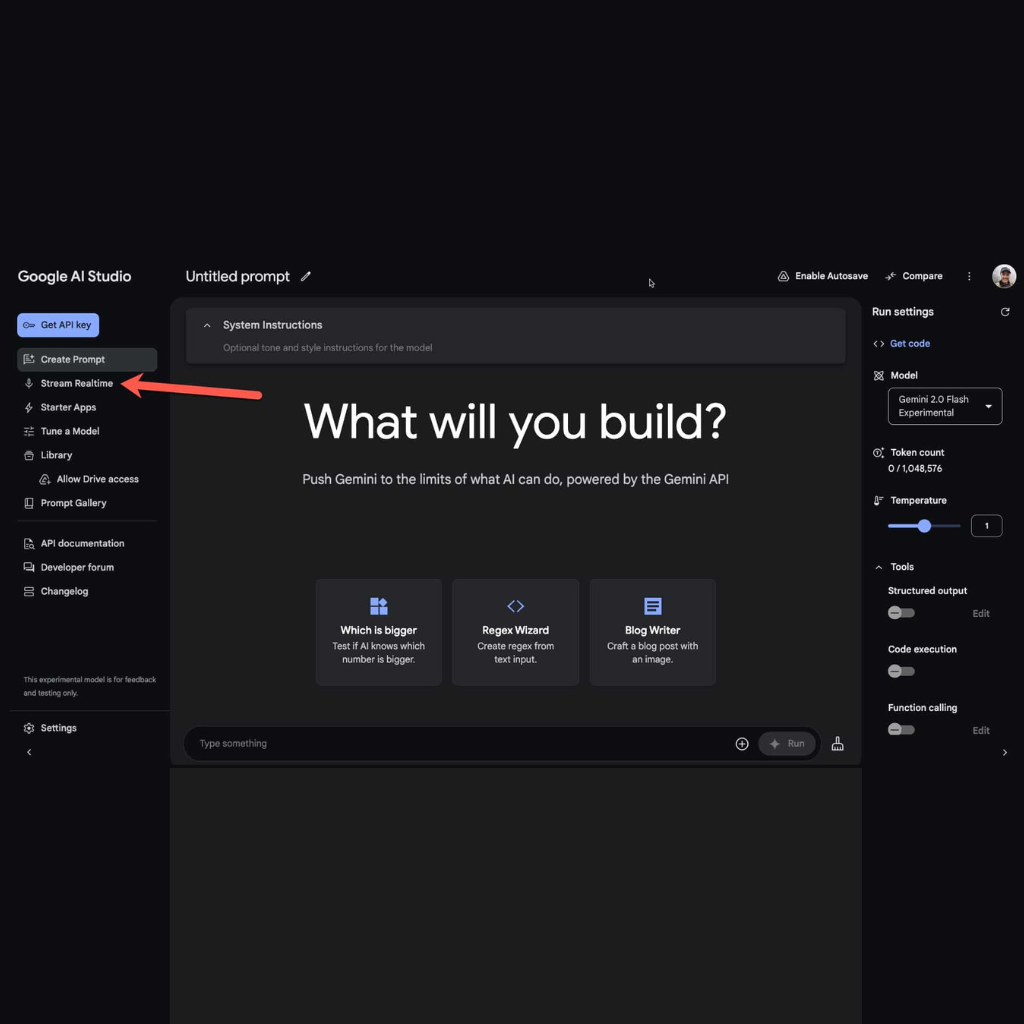 Google AI Studio